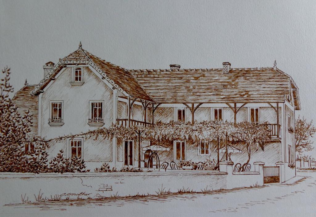 Auberge Du Relais D'Auniac กูดง-อ็อง-แกร์ซี ภายนอก รูปภาพ