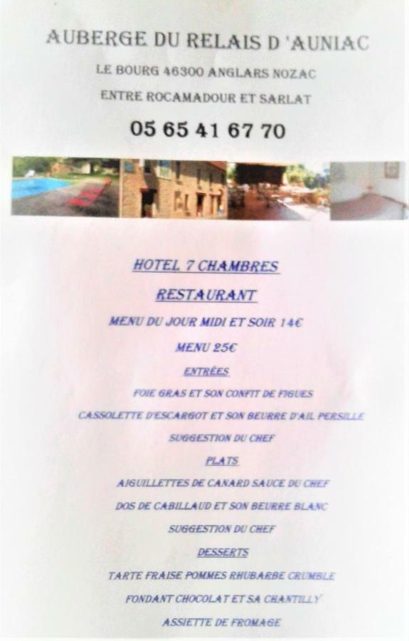 Auberge Du Relais D'Auniac กูดง-อ็อง-แกร์ซี ภายนอก รูปภาพ